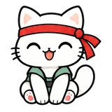 하얀 냥이